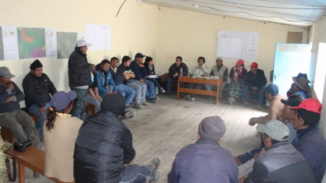 PET continúa con reuniones descentralizadas en comunidades alto andinas