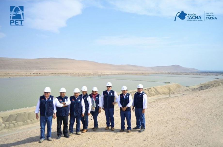 Funcionarios del PET verificaron reservas de agua en Cerro Blanco