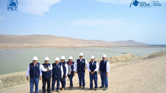 Funcionarios del PET verificaron reservas de agua en Cerro Blanco