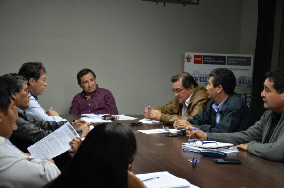 El Gerente General del PET se reunió con el Jefe de la Autoridad Nacional del Agua