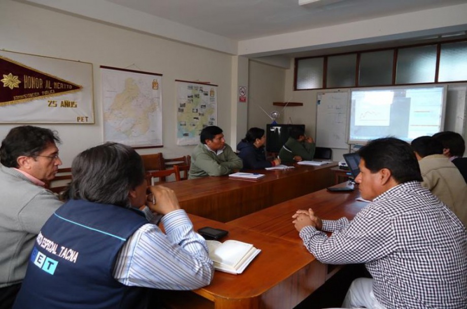 Proyecto Especial Tacna mantiene reunión con Empresa Española