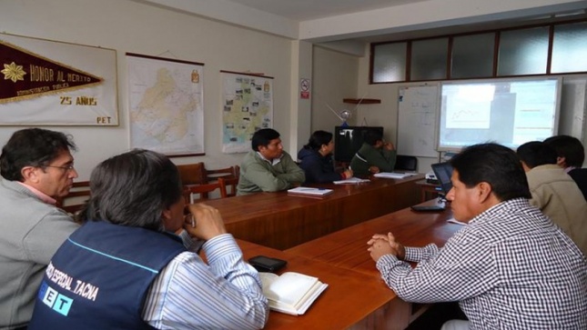 Proyecto Especial Tacna mantiene reunión con Empresa Española