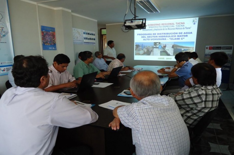 Proyecto Especial Tacna toma medidas ante escasez hídrica