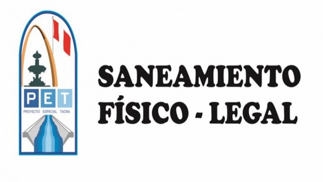 Saneamiento Físico Legal de Bienes del Estado