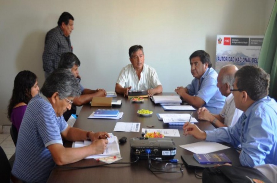 Consejo de Recursos Hídricos de la Cuenca Caplina  Locumba Aprueba Reglamento de Trabajo