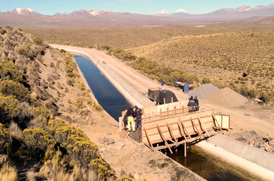 Mantenimiento del canal Uchusuma Alto