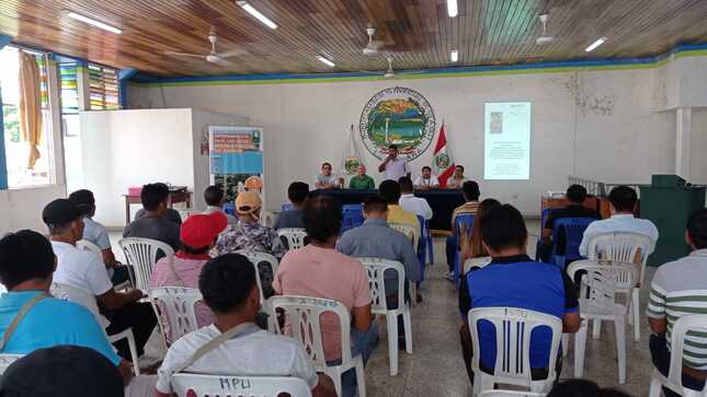 Taller con Mochila Forestal en Contamana