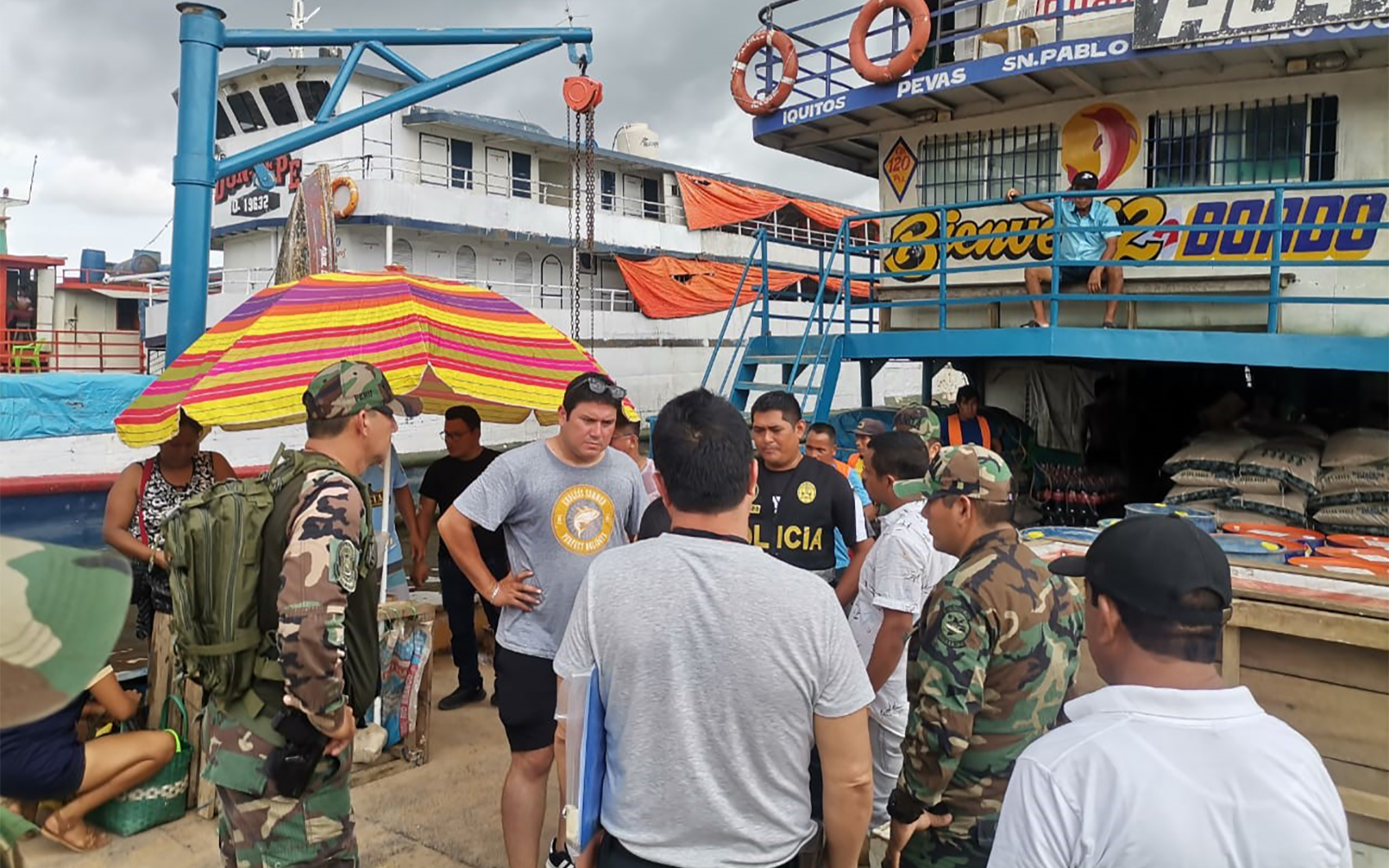 Loreto: PNP decomisa 16 toneladas de insumos químicos destinados al narcotráfico
