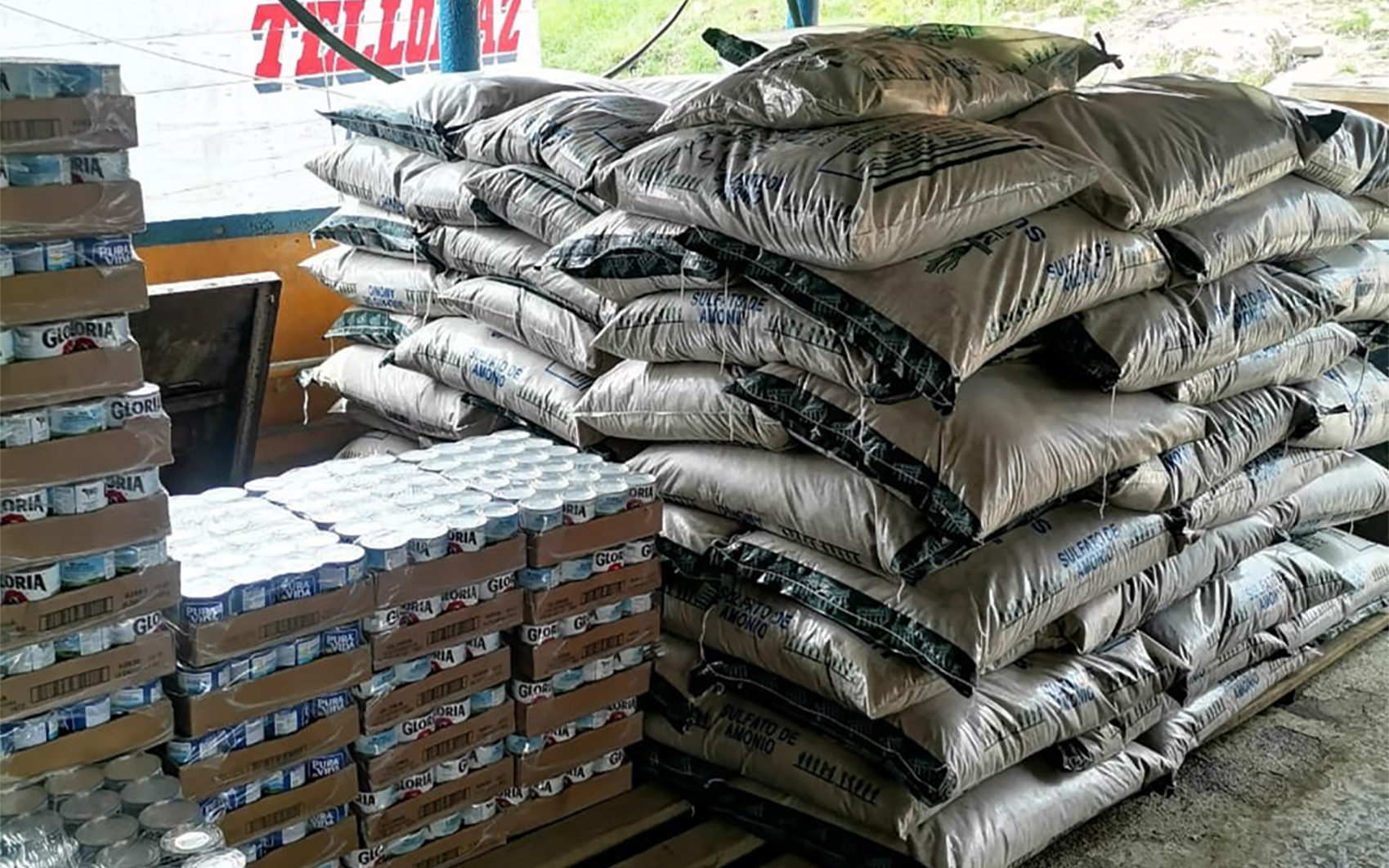 Loreto: PNP decomisa 16 toneladas de insumos químicos destinados al narcotráfico