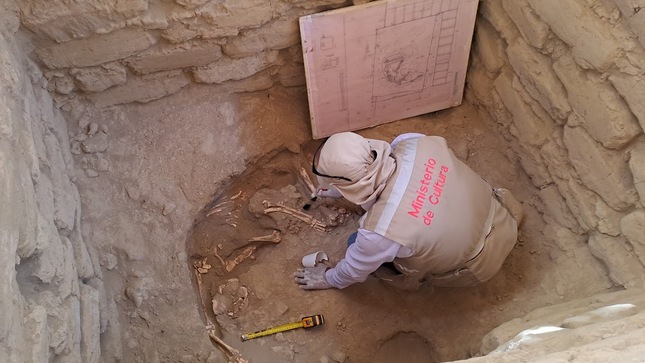 Lambayeque: Descubren espacio de poder y muerte de élite Mochica 