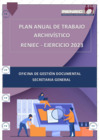 Vista preliminar de documento Plan Anual de Trabajo Archivístico del Registro Nacional de Identificación y Estado Civil - RENIEC para el Ejercicio 2023