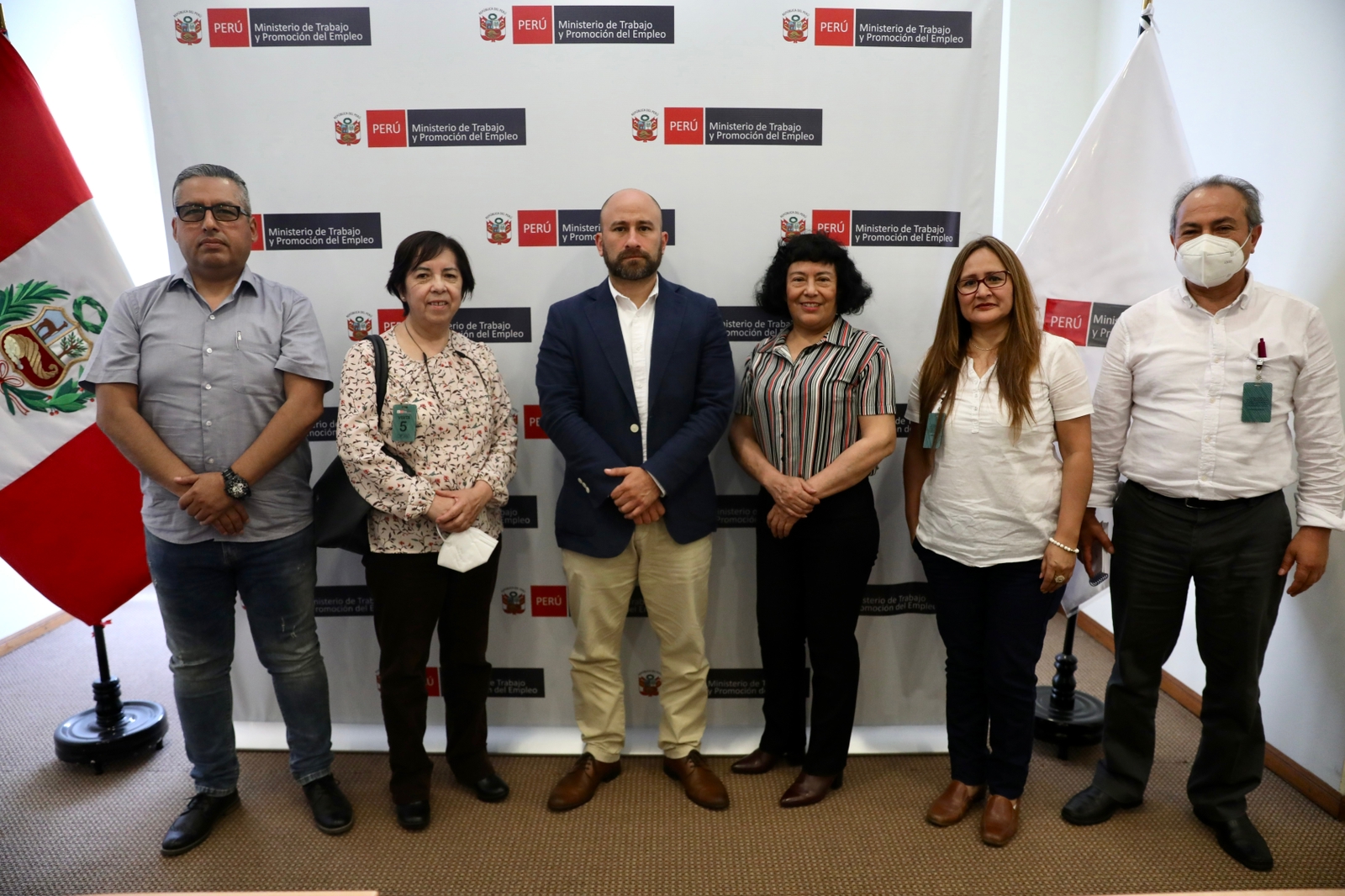 Reunión con sindicatos