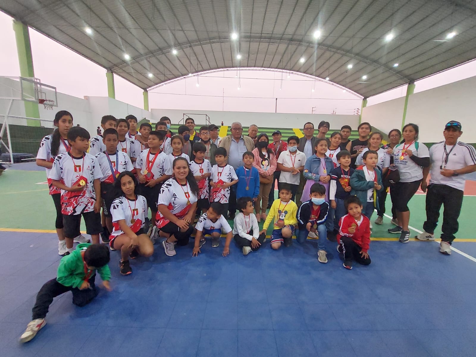 Clausura de los talleres de la Escuela Municipal del Deporte de la Municipalidad de Huaral