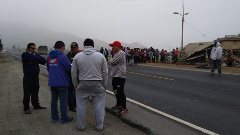Foto referencial de accidente en Huaral