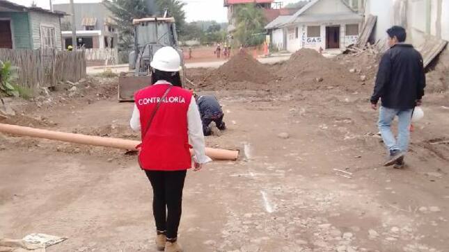 Contraloría advierte retrasos en mejoramiento de vía vehicular y peatonal en Oxapampa