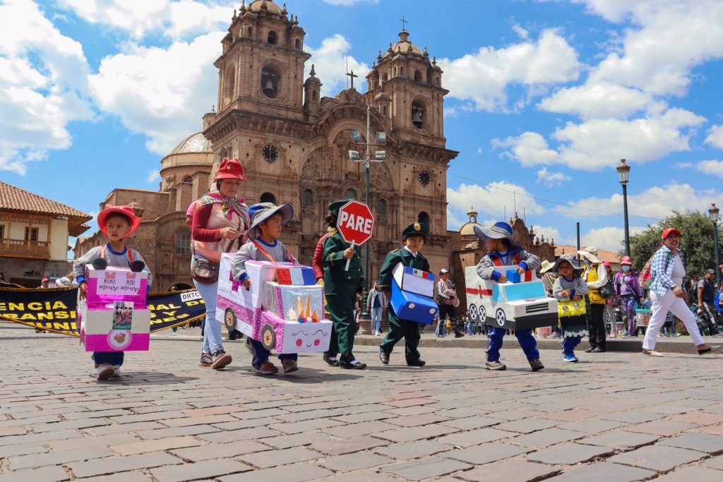 Gran caminata por la seguridad vial