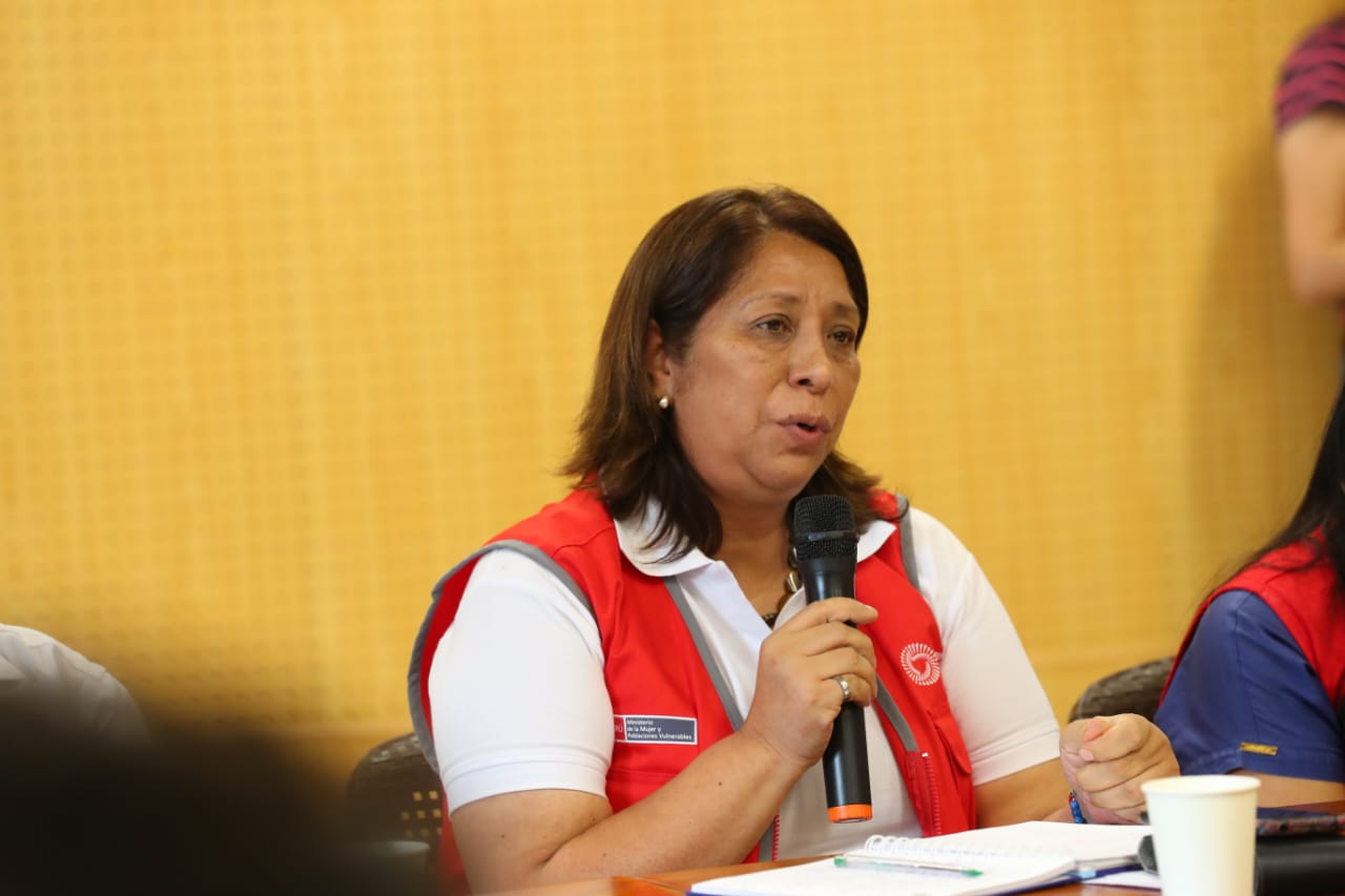 Ministra Grecia Rojas en la región San Martín