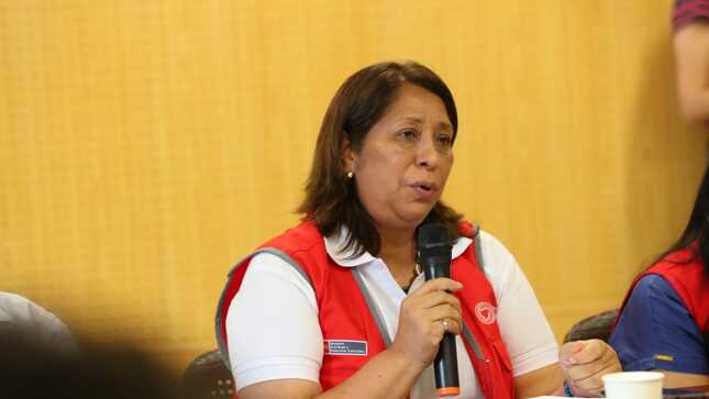Ministra Grecia Rojas en la región San Martín