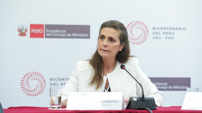 Foto de la ministra de Vivienda.