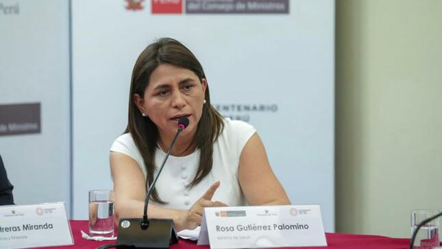 Ministra Rosa Gutiérrez “Nuestra gestión se concentrará en destrabar los proyectos hospitalarios