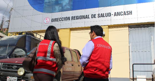 Contraloría detecta perjuicio de casi S/ 300 mil en DIRESA Áncash por entrega irregular de vales de consumo para trabajadores