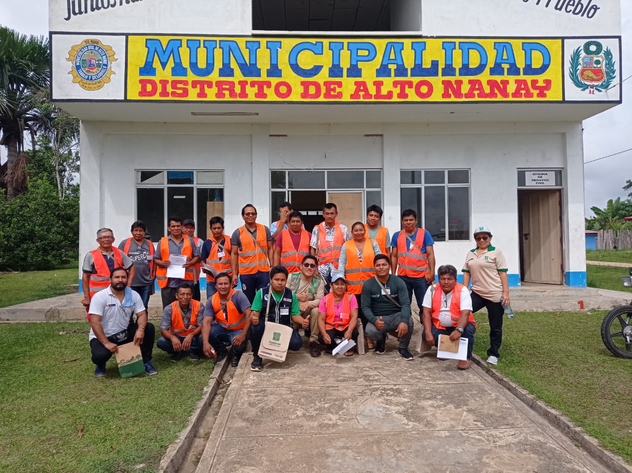 Taller con Mochila Forestal en la Cuenca de Nanay