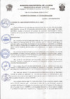 Vista preliminar de documento Acuerdo de Concejo N°018-2016-MDLA/CM