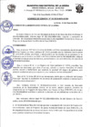 Vista preliminar de documento Acuerdo de Concejo N°032-2016-MDLA/CM