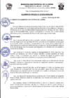 Vista preliminar de documento Acuerdo de Concejo N°033-2016-MDLA/CM