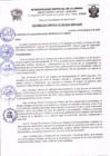 Vista preliminar de documento Acuerdo de Concejo N°099-2016-MDLA/CM