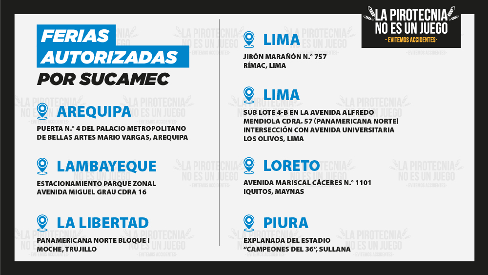 Ferias Autorizadas