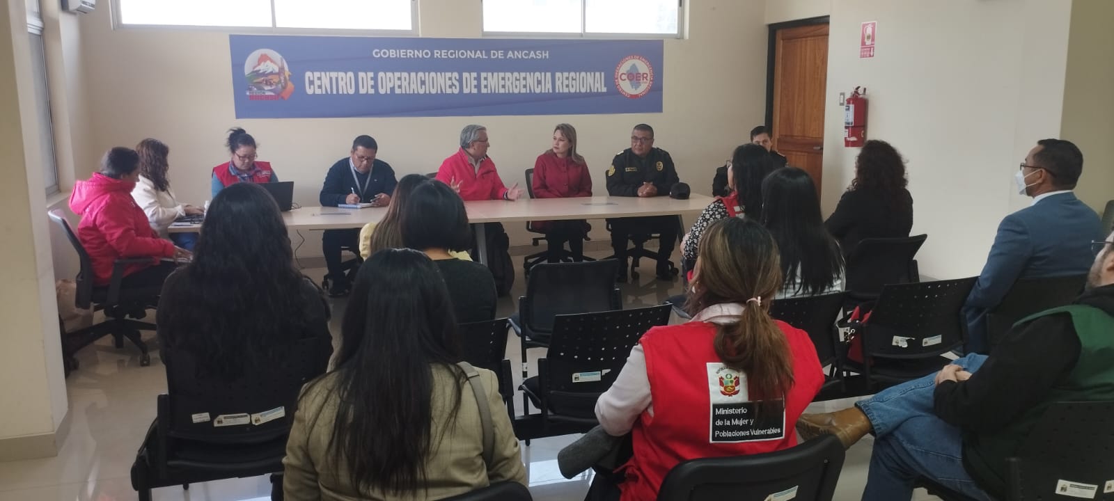 Viceministro Mario Ríos en Ancash