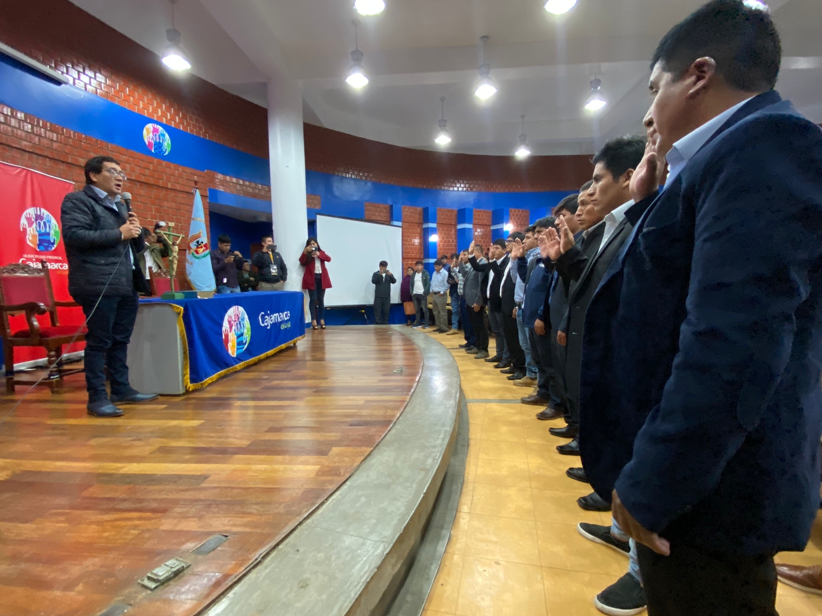 Nuevas autoridades de centros poblados juramentaron hoy
