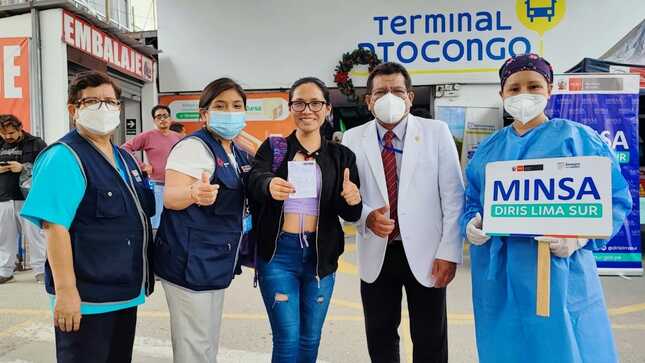 Centros Maternos Infantiles de Lima sur continuarán vacunando contra la covid-19 el 24 y 25 de diciembre