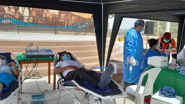 Los pacientes del Hospital de Apoyo II Sullana fueron beneficiados con la campaña de donación voluntaria de sangre que llevó a cabo la ONG "Corazón que Late" 