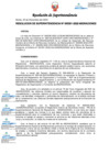 Vista preliminar de documento RESOLUCION DE SUPERINTENDENCIA 000301-2022-MIGRACIONES