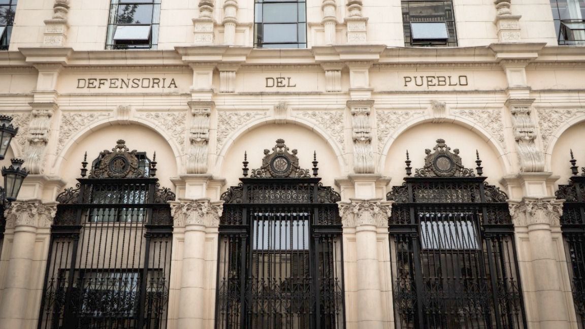 Fachada de la Defensoría del Pueblo
