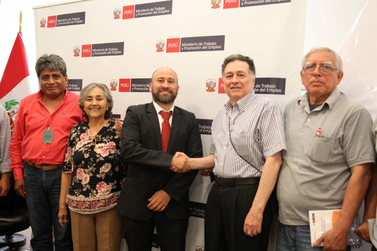 Reunión con CGTP