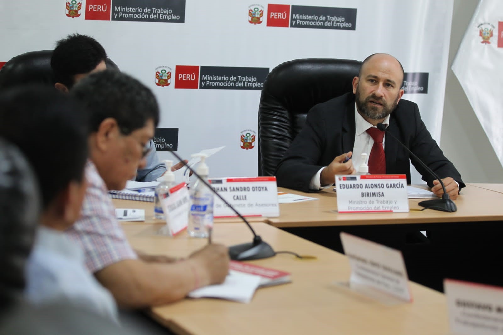 Reunión con CGTP