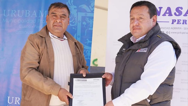 Camal Municipal de Urubamba recibe autorización sanitaria de Senasa 