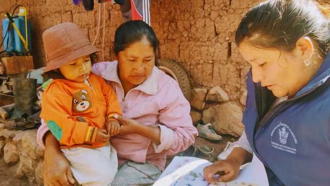 Municipalidad de Urubamba busca reducir y controlar la anemia y desnutrición crónica infantil en niños, niñas y madres gestantes