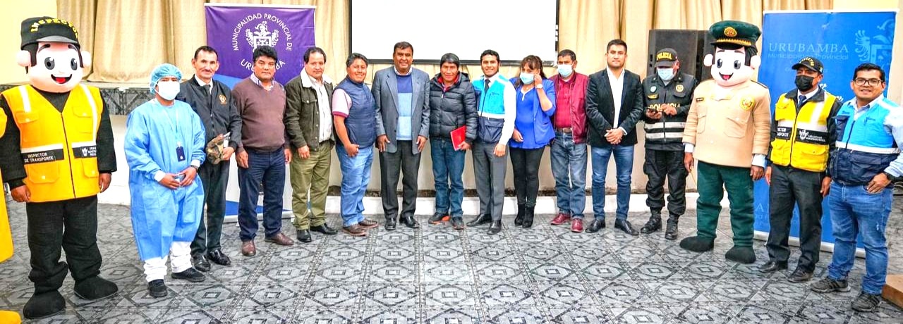 En Urubamba se conformó el Concejo Provincial de seguridad vial para prevenir accidentes de tránsito