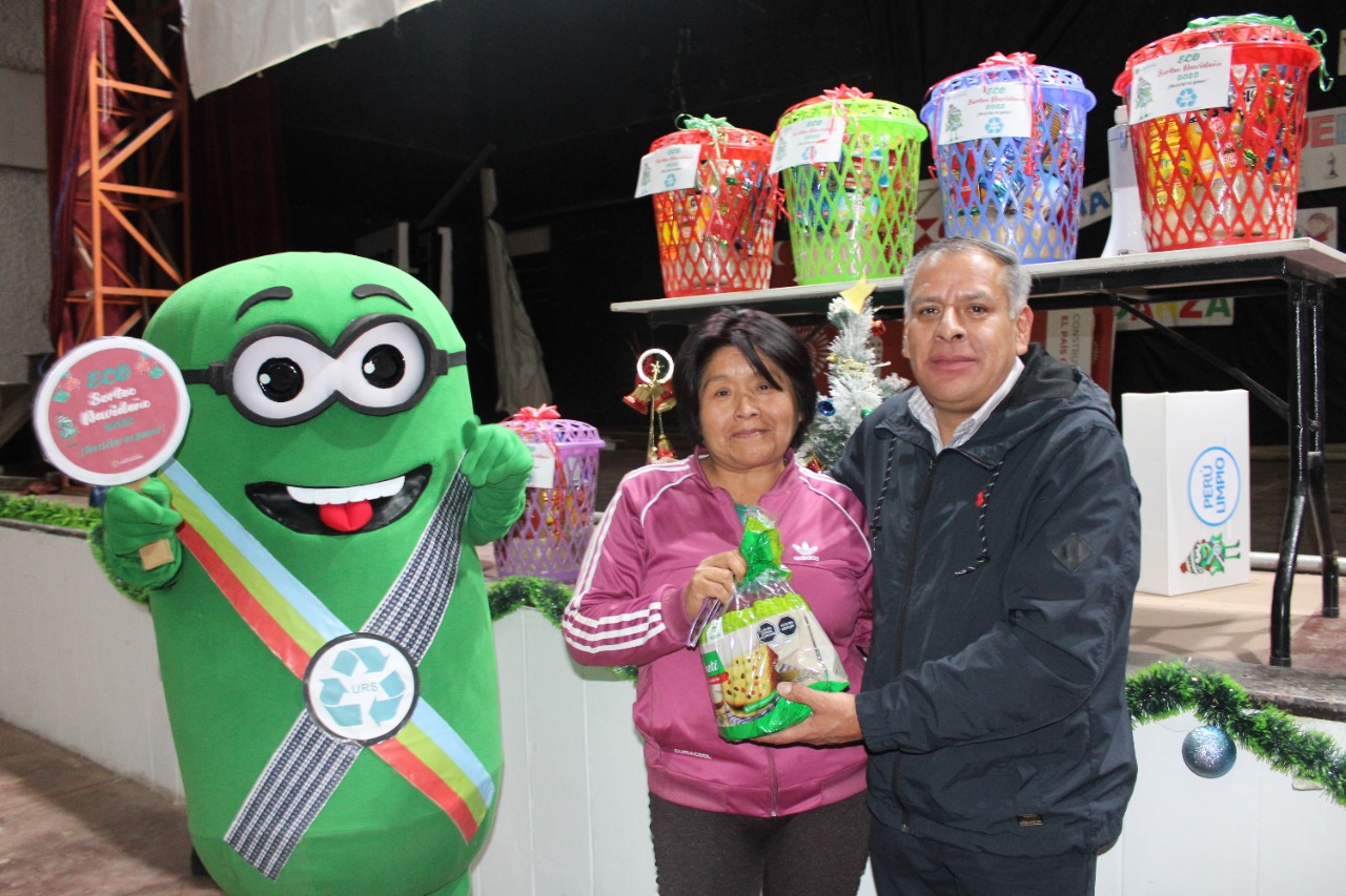 Gran sorteo de canastas navideñas