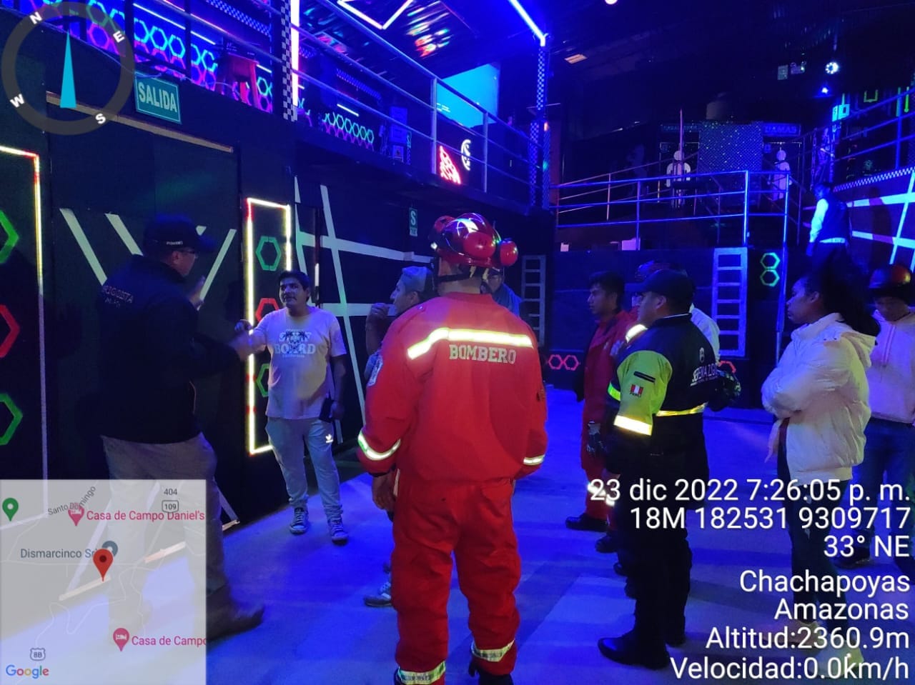 Visitas preventivas de inspección a locales nocturnos