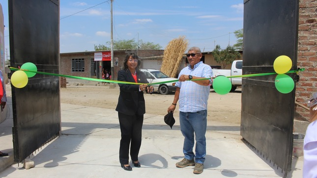 Inauguración de la Rehabilitación de la I.E N° 20469