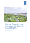 Vista preliminar de documento PDLC 2023-2033 - 2da Fase-VF