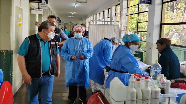 Cusco: Minsa supervisa la operatividad de los servicios de atención en los hospitales Regional y Antonio Lorena