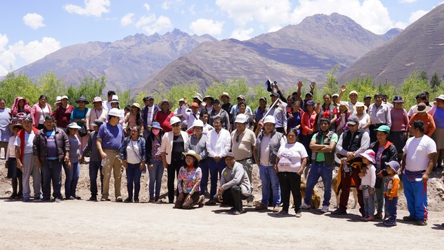 Municipalidad Provincial de Urubamba entrega terreno para Creación de puente vehicular de APV Virgen de Lourdes
