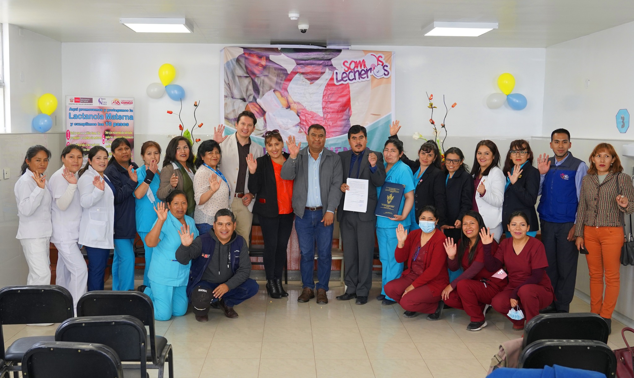 Centro de Salud Urubamba logra certificación como "Establecimiento de salud amigo de la madre, la niña y el niño"