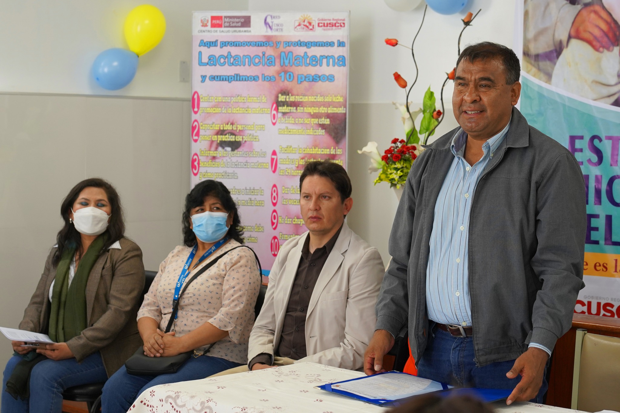 Centro de Salud Urubamba logra certificación como "Establecimiento de salud amigo de la madre, la niña y el niño"